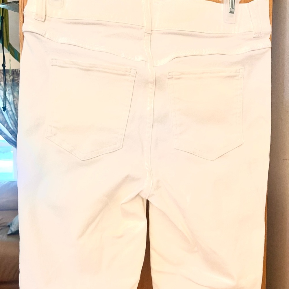 SPANX NWT Women’s White Stretch Skinny jeans - Picture 4 of 10
